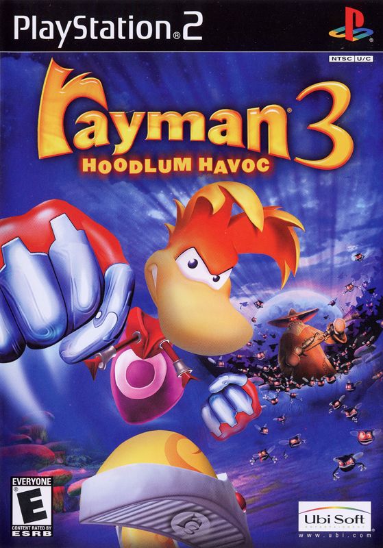 Rayman 3 Hoodlum Havoc box art for Playstation 2